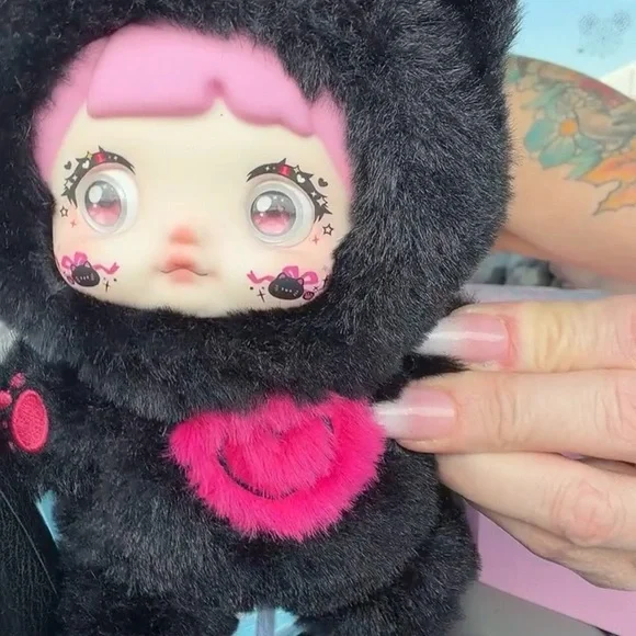 Nommi “MIMI” Loveliness Never Ends Series Blind Box Raspberry Cat Pink Black 🩷 - Picture 11 of 11
